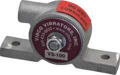 Vibco - 20 Lb. Force, 4 Cubic Feet per Minute, 12,000 RPM, 66 Decibel, Pneumatic Vibrator - 3-7/8" Long x 3/4" Wide x 2" High, 1/8 Port Inlet - A1 Tooling