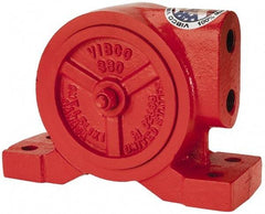 Vibco - 600 Lb. Force, 20 Cubic Feet per Minute, 6,500 RPM, 78 Decibel, Pneumatic Vibrator - 6-5/8" Long x 2-1/8" Wide x 4-7/8" High, 3/8 Port Inlet, 3/8 Port Outlet - A1 Tooling