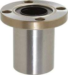 Value Collection - 1" ID, Round Flanged Single Linear Bearing - 1-9/16" OD - A1 Tooling