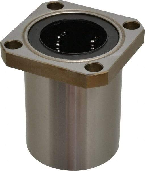 Value Collection - 2" ID, Square Flanged Single Linear Bearing - 3" OD - A1 Tooling