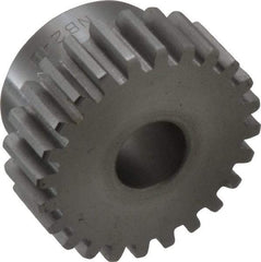 Boston Gear - 16 Pitch, 1-1/2" Pitch Diam, 24 Tooth Spur Gear - 1/2" Face Width, 1/2" Bore Diam, 1.2" Hub Diam, 14.5° Pressure Angle, Steel - A1 Tooling