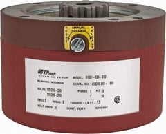 Dings Dynamics Group - 115/230 Volts at 60 Hertz, 1-1/2 Ft./Lb. Torque Disc Brake - 56C Frame, 5/8" Hub Bore, NEMA 2 Enclosure - A1 Tooling