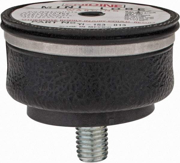 Value Collection - 100 psi Actuation: 140 Lb Ext, 620 Lb Compr, 5/16-18 & 5/8-11, 2.1" Stroke Len, Minisleeve Air Spring - 3.6" Extended Height, 1-1/2" Compressed Height, 3.6" Max OD at 100 psi, 90 to 600 Lb Capacity - A1 Tooling