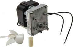 Made in USA - 115 Volt, 10 RPM, 340:1 Gear Ratio, CM Gearmotor - 50 Torque - A1 Tooling