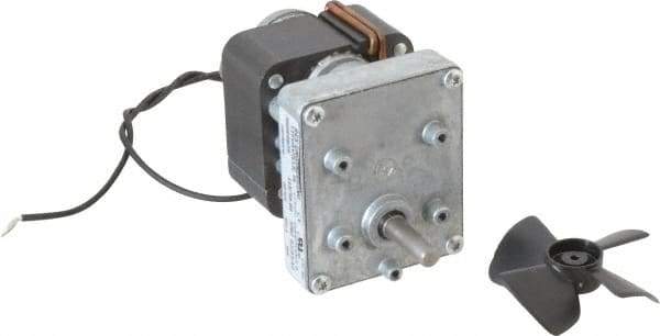 Made in USA - 115 Volt, 25 RPM, 136:1 Gear Ratio, CM Gearmotor - 30 Torque - A1 Tooling