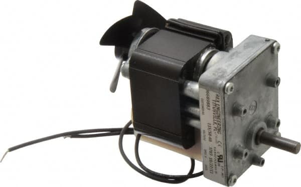 Made in USA - 115 Volt, 50 RPM, 69:1 Gear Ratio, CM Gearmotor - 20 Torque - A1 Tooling