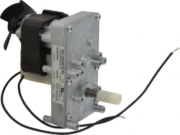 Made in USA - 115 Volt, 2 RPM, 1700:1 Gear Ratio, ESP Gearmotor - 200 Torque - A1 Tooling