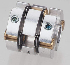 Value Collection - Flexible Membrane Coupling - 3/4" OD, 1.07" OAL, Stainless Steel - A1 Tooling