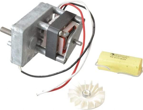 Made in USA - 115 Volt, 5 RPM, CM Reversible Gearmotor - 50 Torque - A1 Tooling