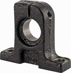 Thomson Industries - 12mm Diam, Malleable Iron Alloy Shaft Support - Plain Shafting - A1 Tooling