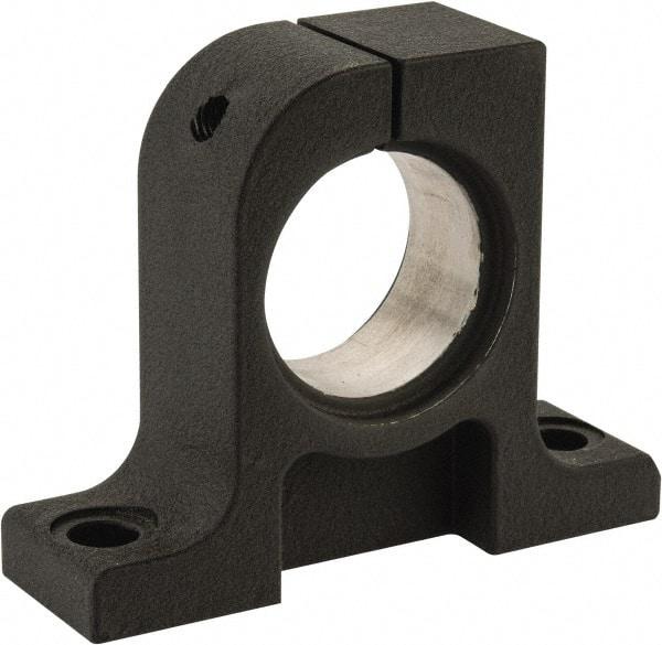 Thomson Industries - 40mm Diam, Malleable Iron Alloy Shaft Support - Plain Shafting - A1 Tooling