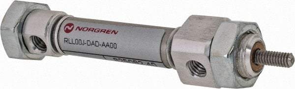 Norgren - 1/2" Stroke x 5/16" Bore Double Acting Air Cylinder - 10-32 Port, 5-40 Rod Thread - A1 Tooling