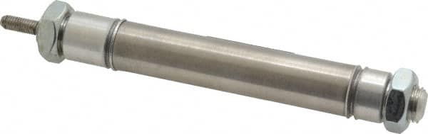 Norgren - 2" Stroke x 9/16" Bore Double Acting Air Cylinder - 10-32 Port, 10-32 Rod Thread - A1 Tooling