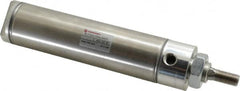 Norgren - 4" Stroke x 1-1/2" Bore Double Acting Air Cylinder - 1/8 Port, 7/16-20 Rod Thread - A1 Tooling