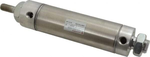 Norgren - 3" Stroke x 1-1/2" Bore Double Acting Air Cylinder - 1/8 Port, 7/16-20 Rod Thread - A1 Tooling