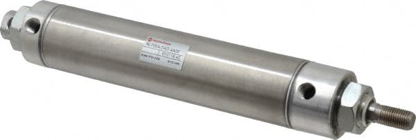 Norgren - 5" Stroke x 1-1/2" Bore Double Acting Air Cylinder - 1/8 Port, 7/16-20 Rod Thread - A1 Tooling