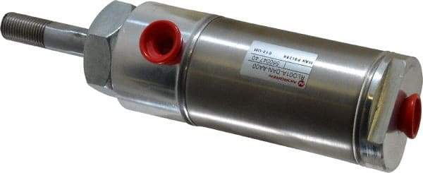 Norgren - 1" Stroke x 1-3/4" Bore Double Acting Air Cylinder - 1/4 Port, 1/2-20 Rod Thread - A1 Tooling