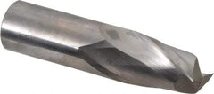 Niagara Cutter - 3/4", 1" LOC, 3/4" Shank Diam, 3" OAL, 2 Flute, Solid Carbide Square End Mill - Single End, Uncoated, Spiral Flute, 30° Helix, Centercutting, Right Hand Cut, Right Hand Flute, Series C230 - A1 Tooling