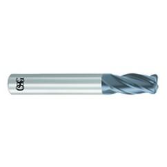 1/4" Dia. - 2-1/2" OAL - .020 CR-Solid Carbide - HP End Mill-4 FL - A1 Tooling