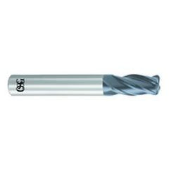 3/32" Dia. - 1-1/2" OAL - .010 CR-Solid Carbide - HP End Mill-4 FL - A1 Tooling