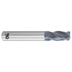 7/16 x 7/16 x 1 x 2-3/4 4Fl .020 C/R Carbide End Mill - WXL - A1 Tooling