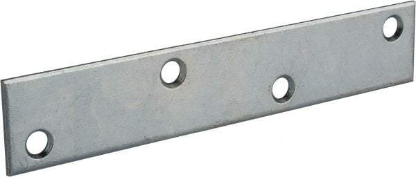 Value Collection - 6" Wide x 1-1/8" High, Zinc Finish, Door Reinforcer - 2-3/8" Backset - A1 Tooling