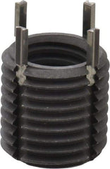 Recoil - M10x1.50 Internal, M14x1.50 External, 14mm Insert Length, Thin Wall Keylocking Thread Inserts - Carbon Steel, Zinc Phosphate Finish, Grade C1215 - A1 Tooling