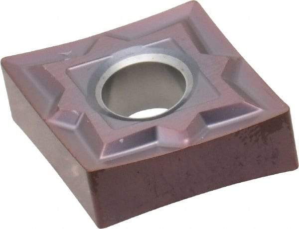 Seco - CNMP432 MF1 Grade TH1000 Carbide Turning Insert - TiAlSiN Finish, 80° Diamond, 1/2" Inscr Circle, 3/16" Thick, 1/32" Corner Radius - A1 Tooling