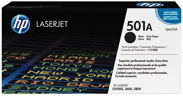 Hewlett-Packard - Black Toner Cartridge - Use with HP Color LaserJet 3600 - A1 Tooling