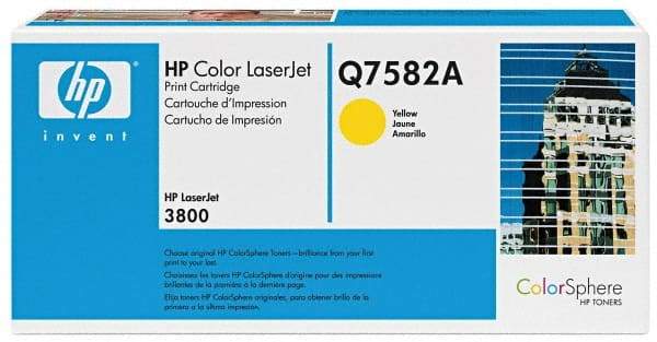 Hewlett-Packard - Yellow Toner Cartridge - Use with HP Color LaserJet 3800, CP3505 - A1 Tooling