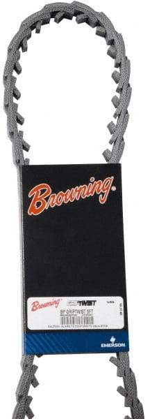 Browning - Section 3L, 3/8" Wide, 1,200" Outside Length, Adjustable Replacement Belt - Urethane, Griptwist, No. 3LP - A1 Tooling