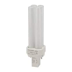 Philips - 13 Watt Fluorescent Commercial/Industrial 2 Pin Lamp - 2,700°K Color Temp, 860 Lumens, 58 Volts, PLC, 10,000 hr Avg Life - A1 Tooling