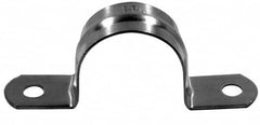 Mueller Industries - 3/8 Pipe, Copper, Pipe or Tube Strap - 2 Mounting Holes - A1 Tooling