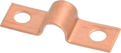 Mueller Industries - 1/4 Pipe, Copper, Pipe or Tube Strap - 2 Mounting Holes - A1 Tooling