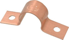 Mueller Industries - 1/2 Pipe, Copper, Pipe or Tube Strap - 2 Mounting Holes - A1 Tooling