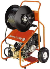 General Pipe Cleaners - Gas Jet Battery Drain Cleaning Machine - For 3" to 8" Pipe, 200' Cable - A1 Tooling