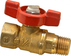 Legend Valve - 1/4" Pipe, Brass Miniature Ball Valve - A1 Tooling