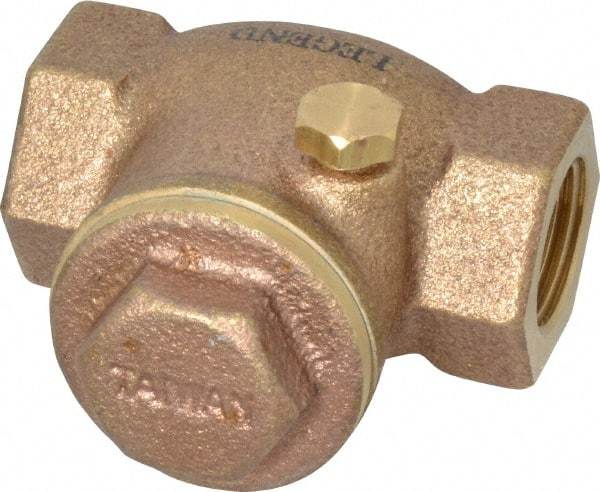 Legend Valve - 3/8" Brass Check Valve - Inline, FNPT x FNPT, 200 WOG - A1 Tooling