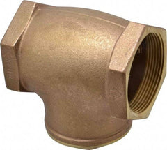 Legend Valve - 3" Brass Check Valve - Inline, FNPT x FNPT, 200 WOG - A1 Tooling