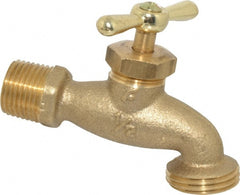 Legend Valve - 1/2 Inch Pipe, 125 psi WOG Rating, Brass Hose Bibb, Stop Valve - A1 Tooling