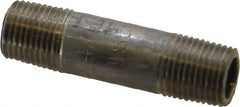 Merit Brass - Schedule 40, 1/8" Pipe x 1-1/2" Long, Grade 304/304L Stainless Steel Pipe Nipple - Welded & Threaded - A1 Tooling