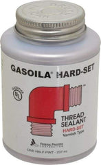 Federal Process - 1/2 Pt Brush Top Can Red Federal Gasoila Hard-Set - 350°F Max Working Temp - A1 Tooling