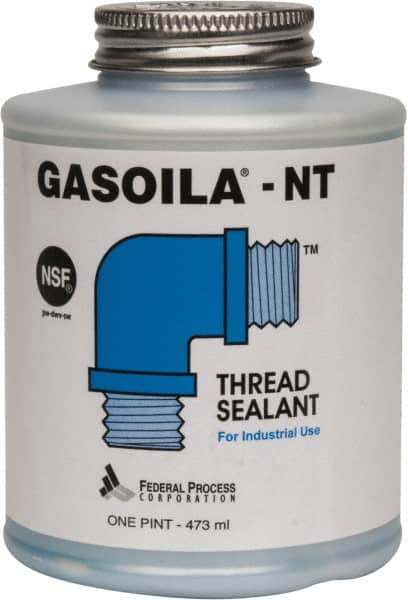 Federal Process - 1 Pt Brush Top Can Dark Blue Federal Gasoila-NT - 400°F Max Working Temp - A1 Tooling