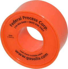 Federal Process - 3/4" Wide x 500" Long General Purpose Pipe Repair Tape - 3 mil Thick, -450 to 550°F, White - A1 Tooling