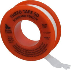 Federal Process - 1/2" Wide x 520" Long General Purpose Pipe Repair Tape - 3 mil Thick, -450 to 550°F, White - A1 Tooling