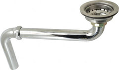 Just Mfg. - Crump Cup Drain System - Chrome Plated Brass - A1 Tooling