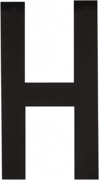 Made in USA - Letter Label - Legend: H, English, Black - A1 Tooling