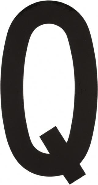 Made in USA - Letter Label - Legend: Q, English, Black - A1 Tooling