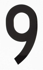 Made in USA - Number Label - Legend: 9, English, Black - A1 Tooling