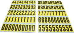 Made in USA - Letter Label - Legend: Combo Pack (Numbers), English - A1 Tooling